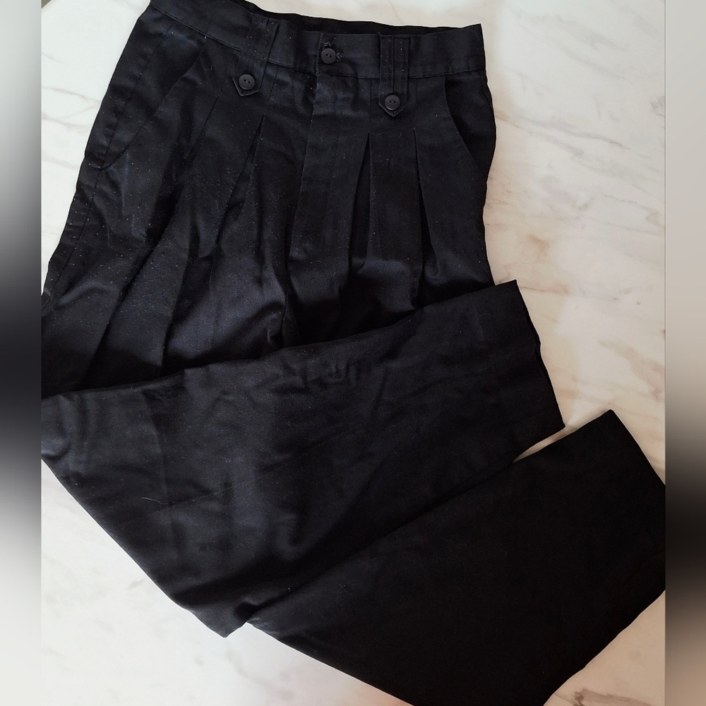 π¨π¦ Vintage 80s Pleated High Waist Pants Made in Canada (8)